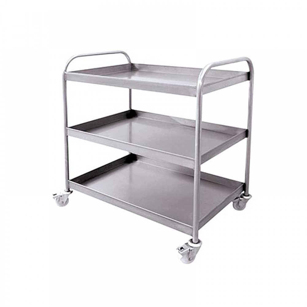 CARRINHO DE APOIO INOX