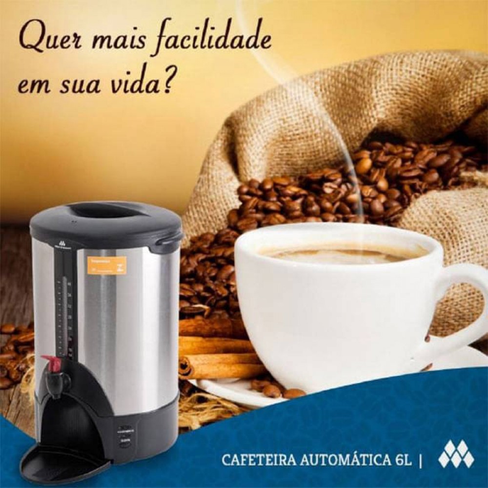 CAFETEIRA AUTOMÁTICA 6 LT MARCHESONI - Imagem 4
